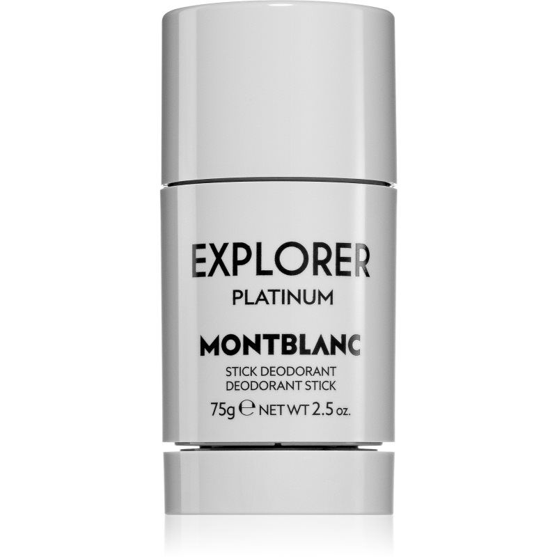 Montblanc Explorer Platinum deodorantti patukassa miehille 75 g