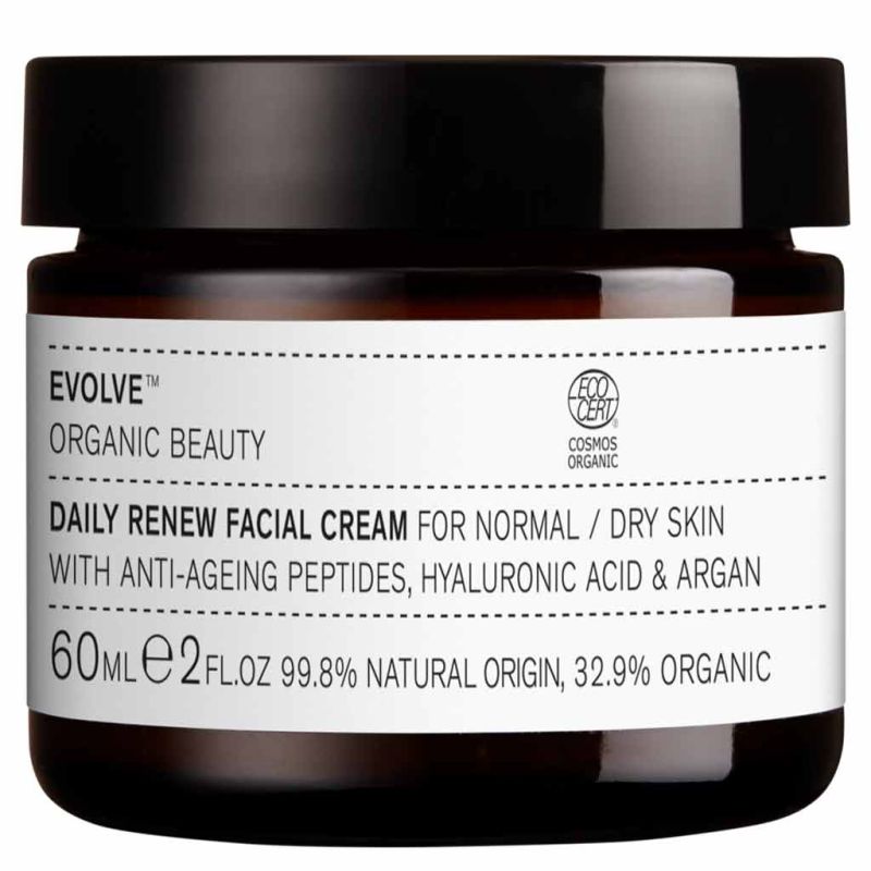 Outlet Evolve Organic Beauty Daily Renew Facial Cream Uudistava kasvovoide 60 ml
