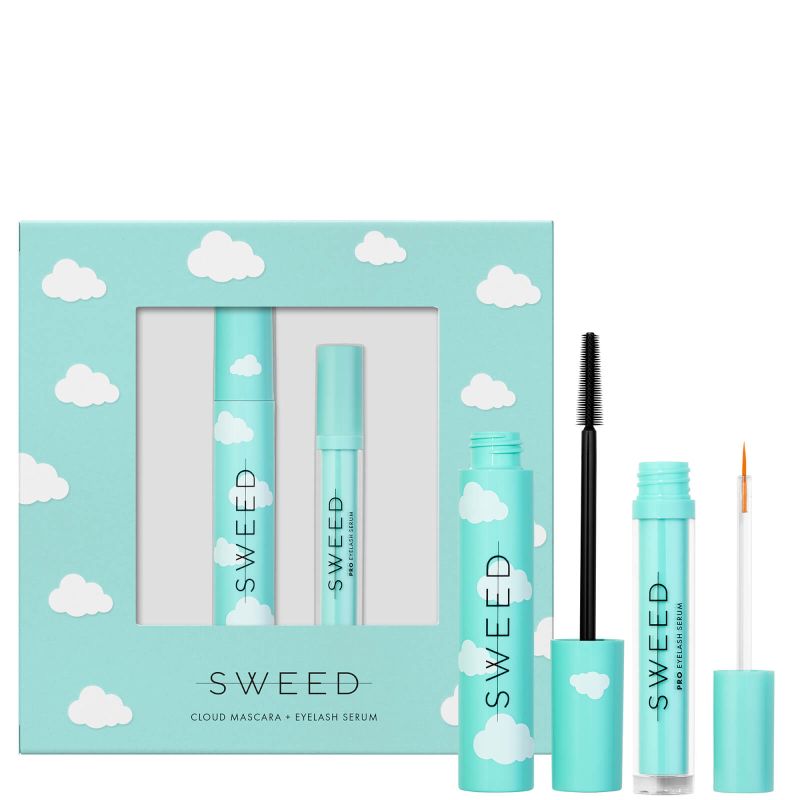 Sweed Cloud Mascara and Eyelash Growth Serum Set