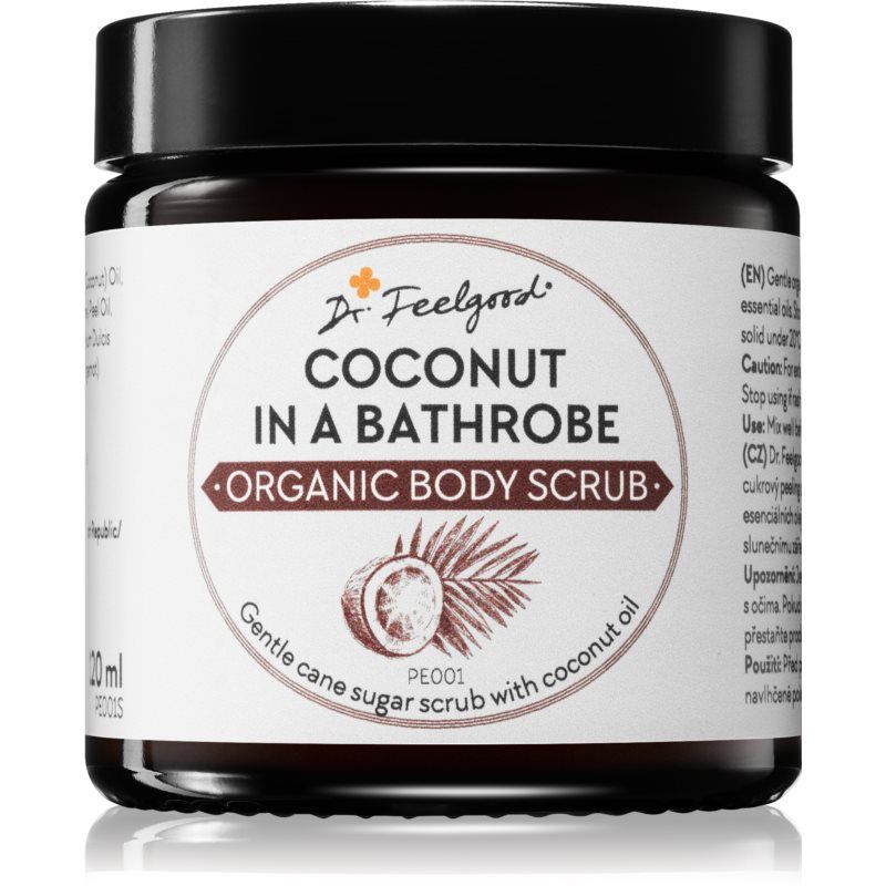 Dr. Feelgood Organic Coconut in a Bathrobe sokerikuorinta sisältää kookosöljyä 120 ml