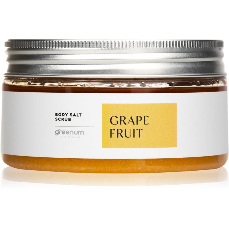 Greenum Salt Scrub suolakuorinta vartalolle tuoksuva Grapefruit 320 g