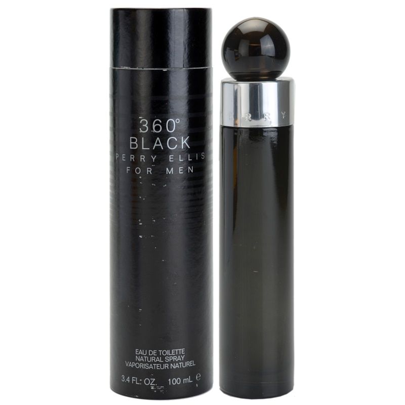 Perry Ellis 360° Black Eau de Toilette -tuoksu miehille 100 ml