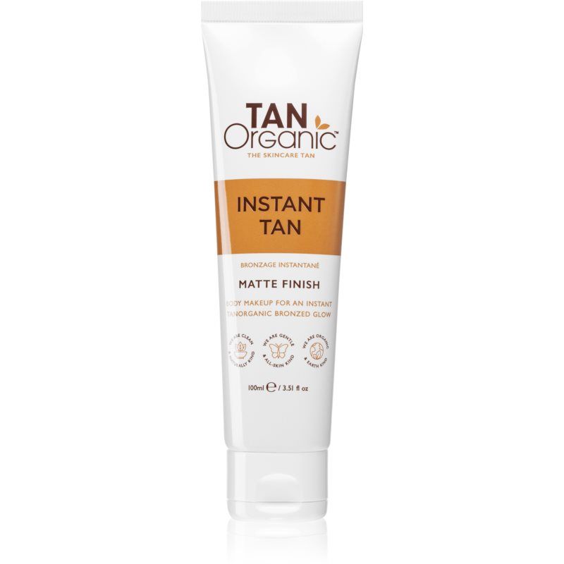 TanOrganic Instant Tan itseruskettava vartalovoide antaa mattavaikutelman 100 ml