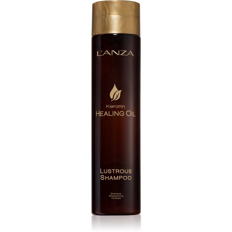 L'anza Keratin Healing Oil Lustrous Shampoo kosteuttava shampoo hiuksiin 300 ml