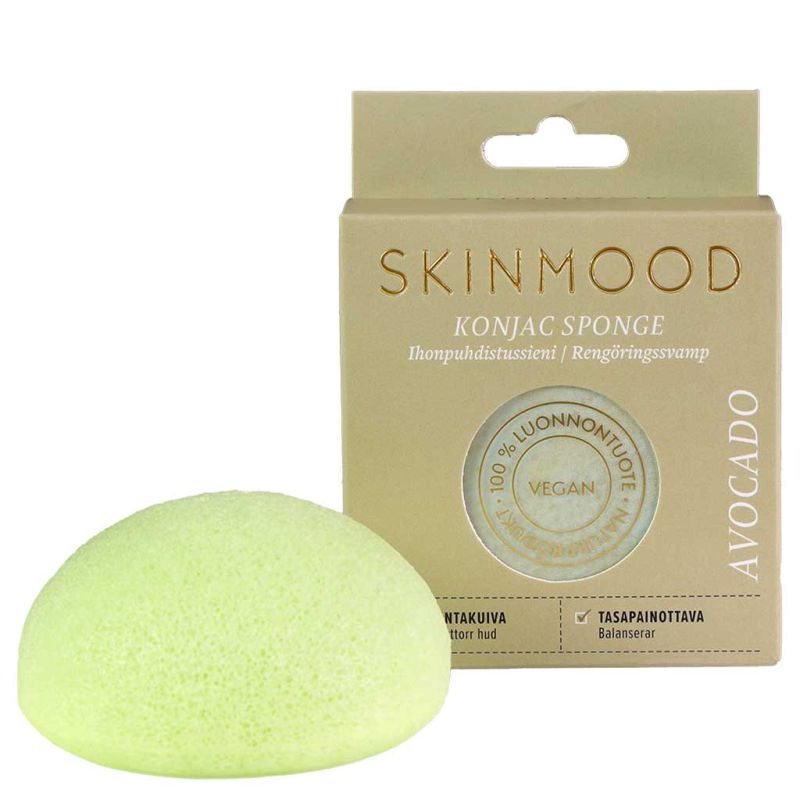 Outlet SkinMood Konjac Avokado Kasvosieni Sekaiholle