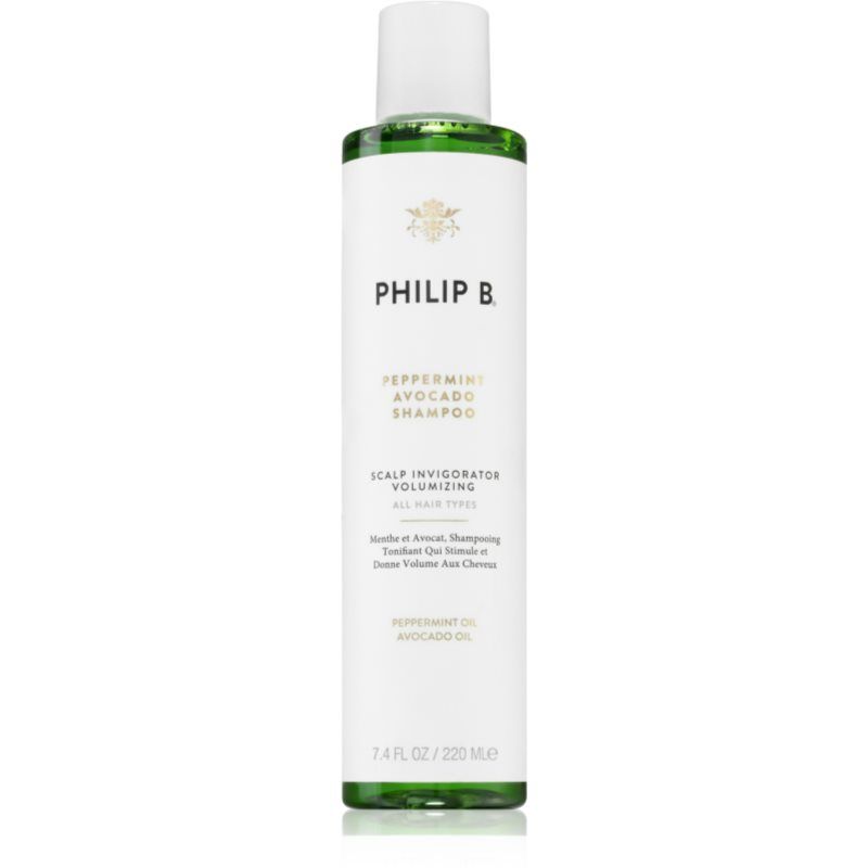 Philip B. Peppermint Avocado virkistävä shampoo 220 ml
