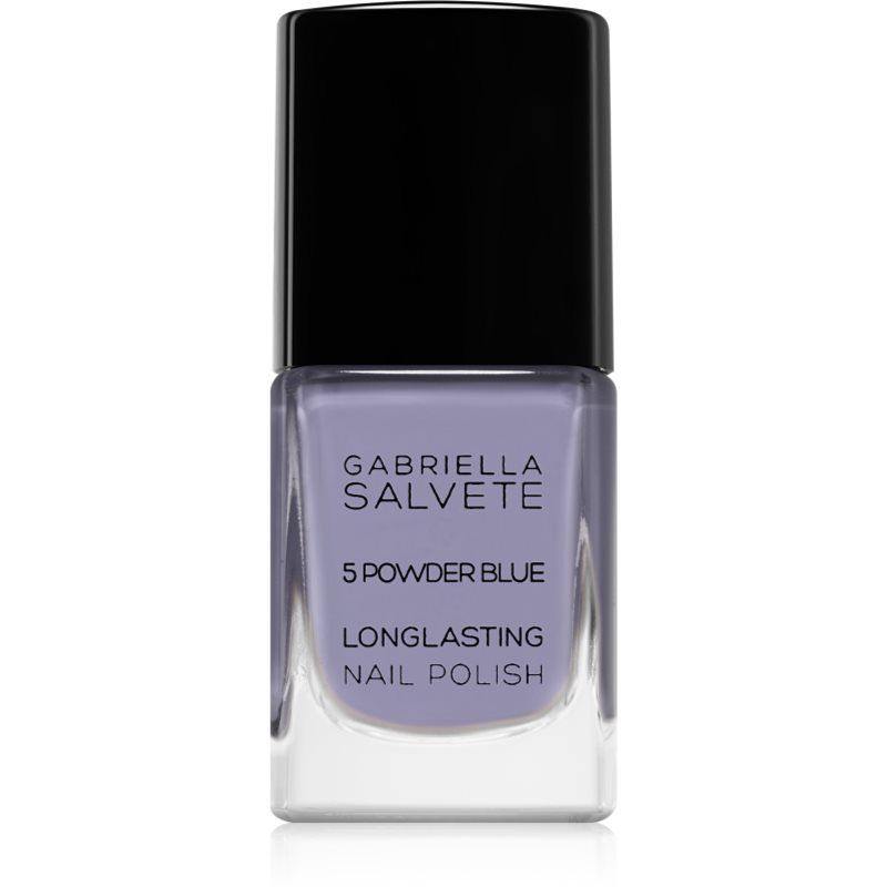 Gabriella Salvete Longlasting Enamel pitkäkestoinen kynsilakka voimakas kiilto sävy 5 Powder Blue 11 ml