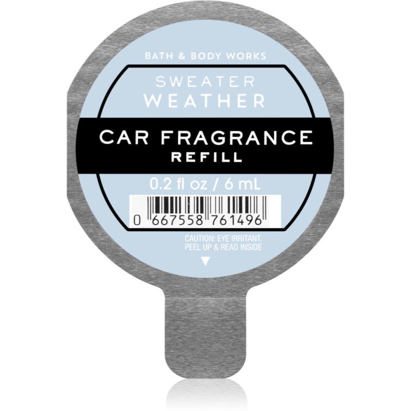 Bath & Body Works Sweater Weather autotuoksu täyttöpakkaus 6 ml