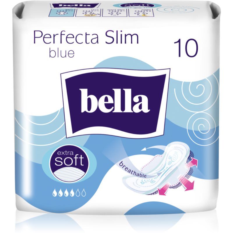 BELLA Perfecta Slim Blue terveyssiteet 10 kpl