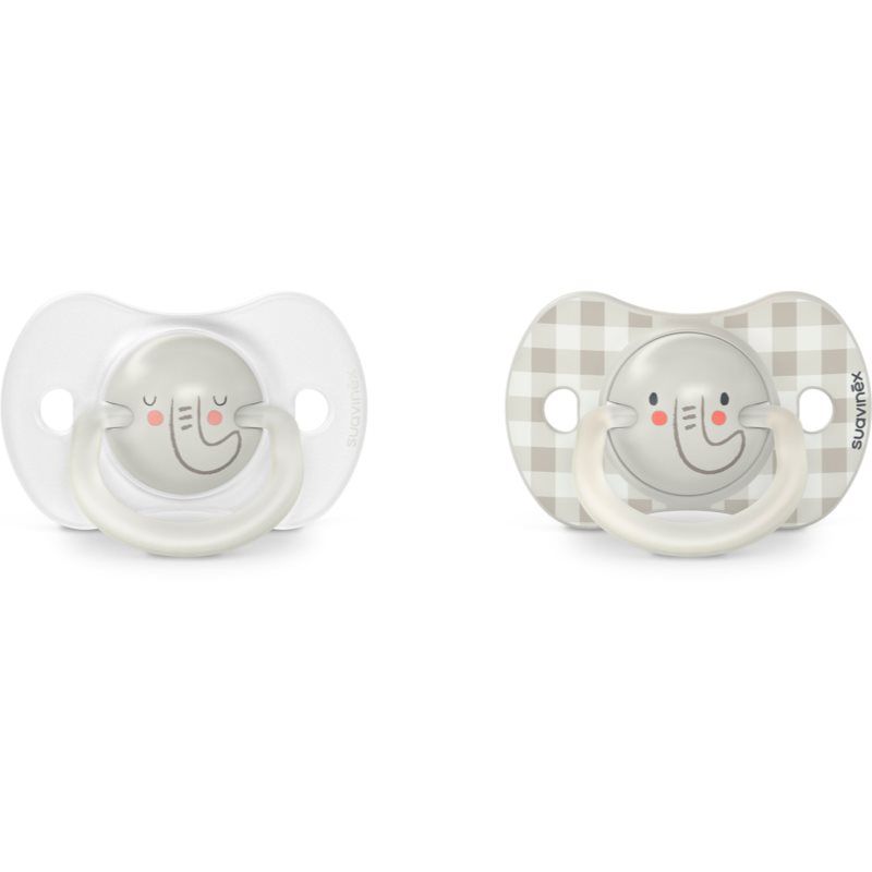 Suavinex Night & Day Physiological 6-18 m tutti Grey Elephant 2 kpl