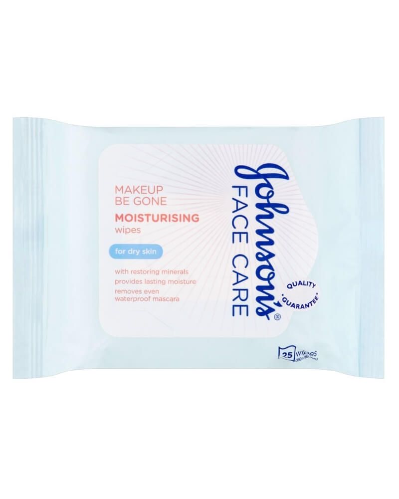 Johnsons Face Care Makeup Be Gone Moisturising Wipes (U)(Outlet)   25 stk.