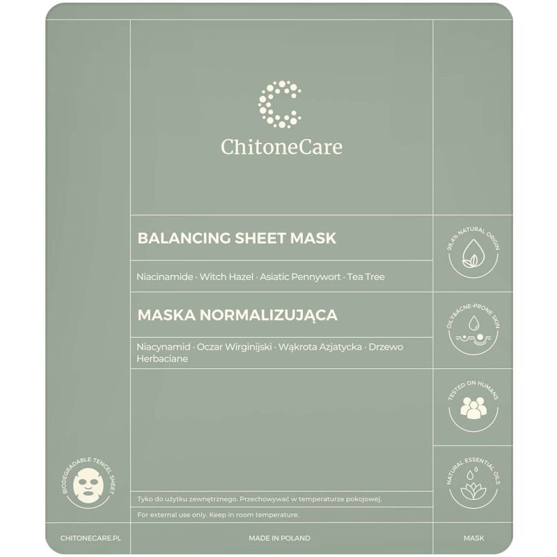 Chitone ChitoneCare Balancing Sheet Mask 23 ml