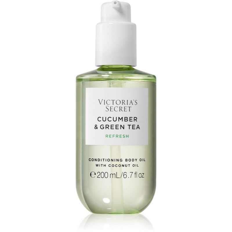 Victoria's Secret Cucumber & Green Tea vartaloöljy naisille 200 ml