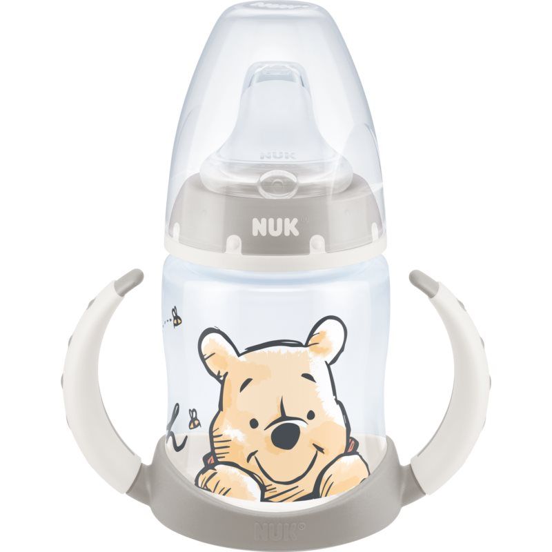 NUK First Choice + Winnie The Pooh tuttipullo lämpötilantarkistustoiminto 6-18 m 150 ml