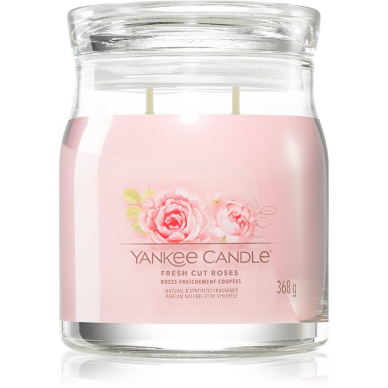 Yankee Candle Fresh Cut Roses tuoksukynttilä 368 g