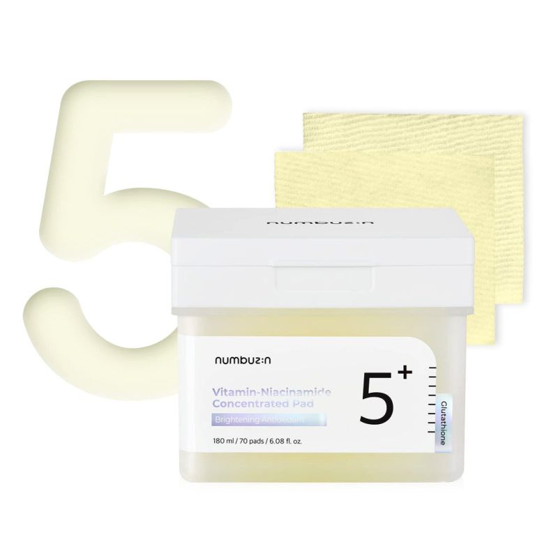 Numbuzin No.5+ Vitamin-Niacinamide Concentrated Pad