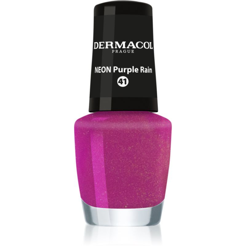 Dermacol Neon neonvärinen kynsilakka sävy 41 Purple Rain 5 ml