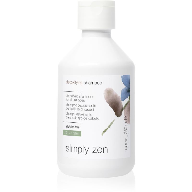 Simply Zen Detoxifying Shampoo puhdistava detox-shampoo kaikille hiustyypeille 250 ml