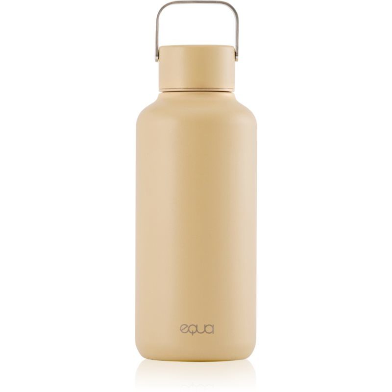 Equa Timeless juomapullo ruostumattomasta teräksestä pieni väri Latte 600 ml