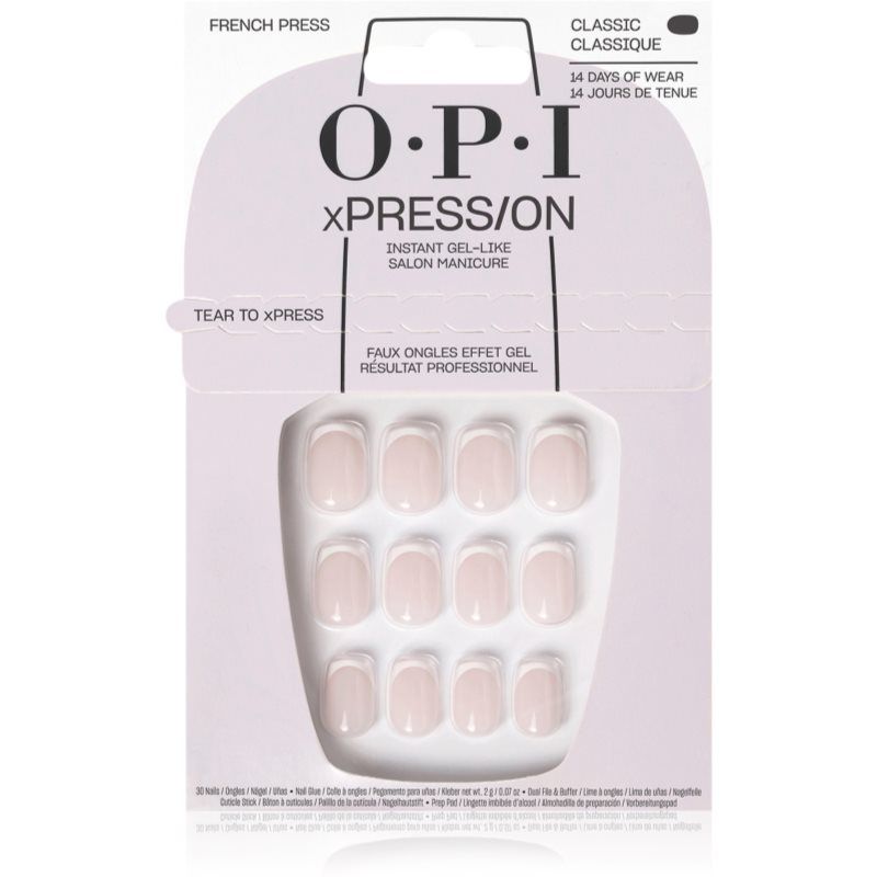 OPI xPRESS/ON tekokynnet French Press 30 kpl