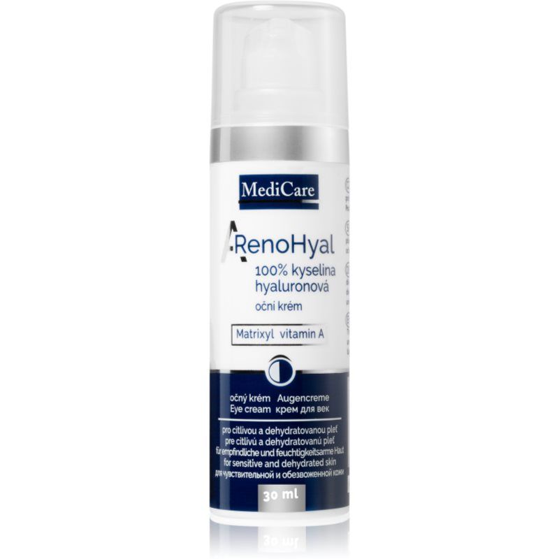 Syncare Medicare Renohyal 100% hyaluronic acid silmänympärysvoide herkälle ja kuivalle iholle 30 ml