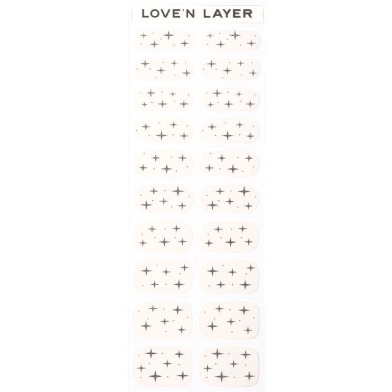 Love'n Layer Starburst Shiny Silver