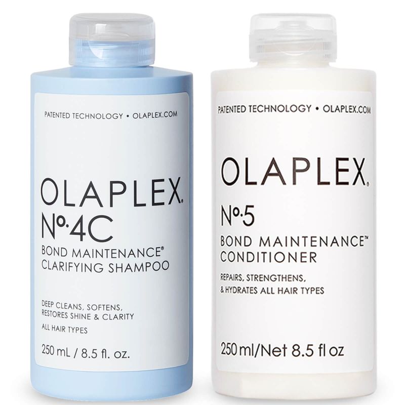 Olaplex Clarifying Shampoo Bundle No.4C and No.5 (Worth €65.00)