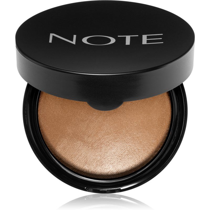 Note Cosmetique Baked Powder kirkastava paistettu puuteri sävy 03 Caramel Cake 10 g