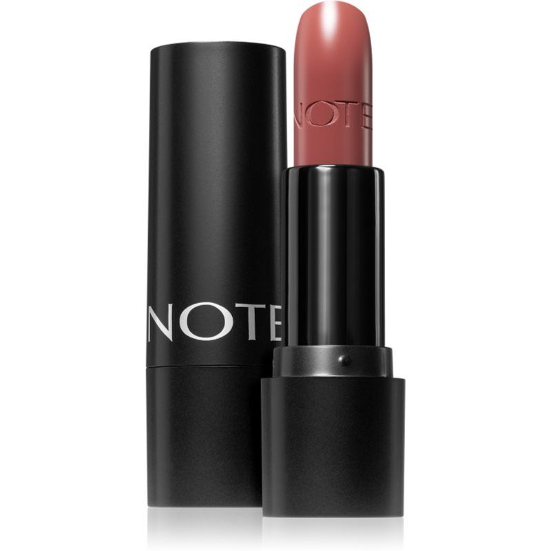 Note Cosmetique Deep Impact voidemainen huulipuna sävy 02 Optimistic Rose 4,5 g