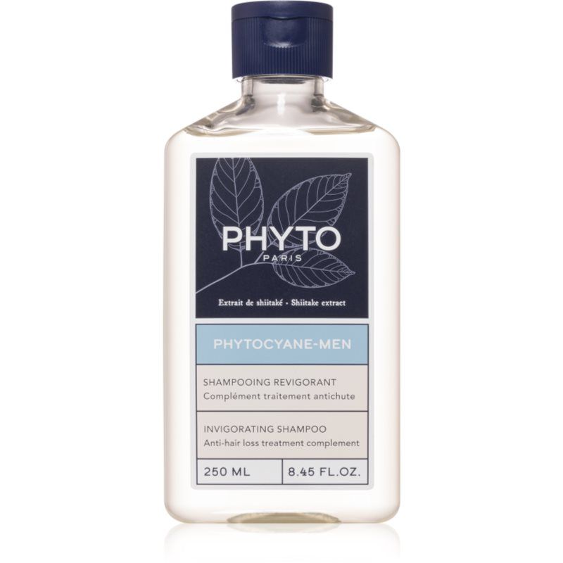 Phyto Cyane-Men Invigorating Shampoo puhdistava shampoo hiustenlähtöön 250 ml