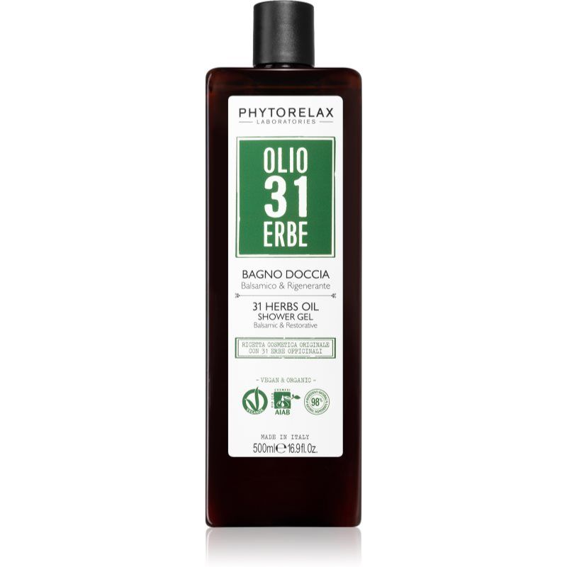 Phytorelax Laboratories 31 Herbs elvyttävä suihkugeeli 500 ml