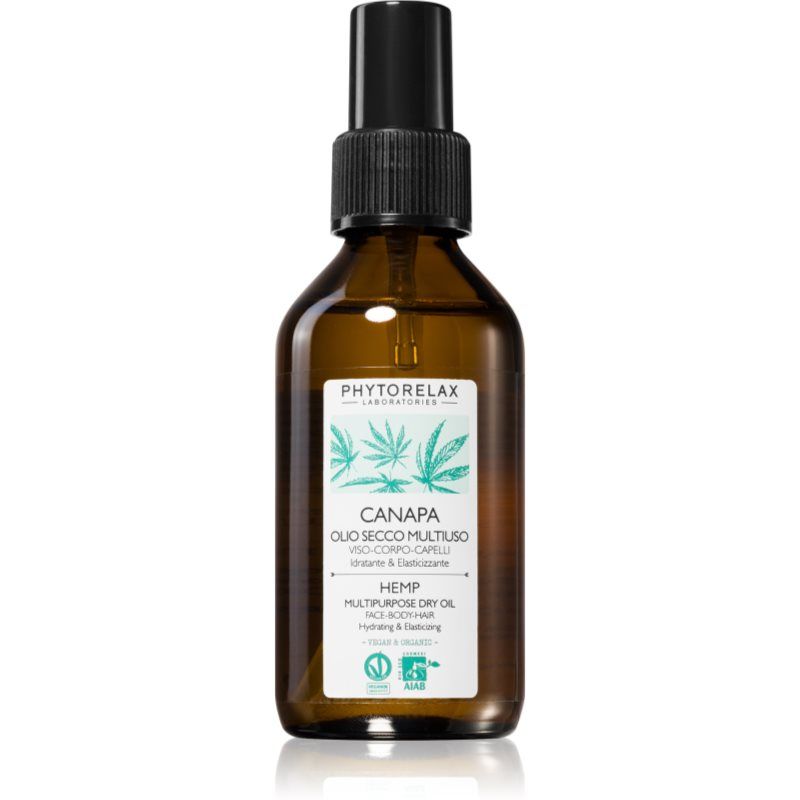 Phytorelax Laboratories Hemp monikäyttöinen kuivaöljy 100 ml