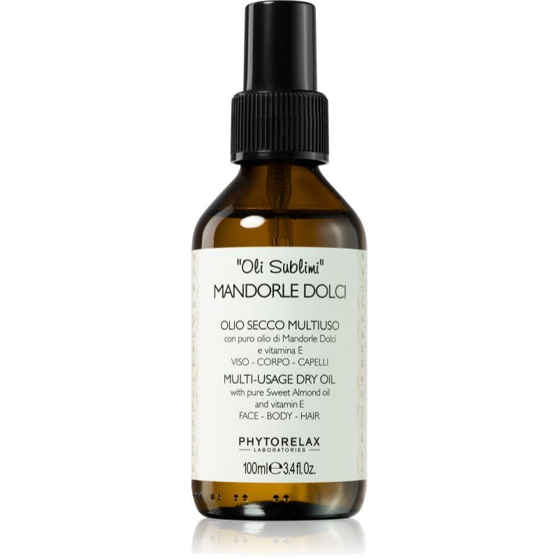 Phytorelax Laboratories Sublime Oils Sweet Almond monikäyttöinen kuivaöljy 100 ml