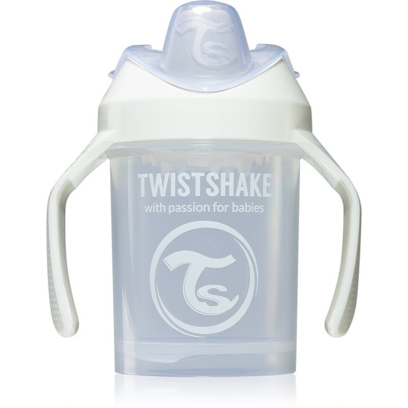 Twistshake Training Cup White harjoitusmuki 230 ml