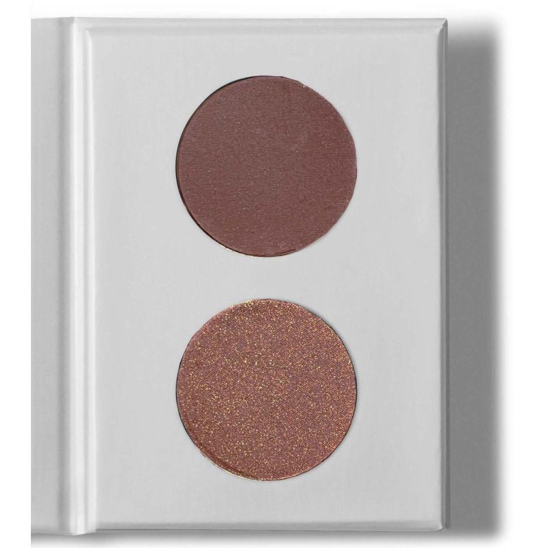 Miild Natural Mineral Eyeshadow Duo Brown Orb