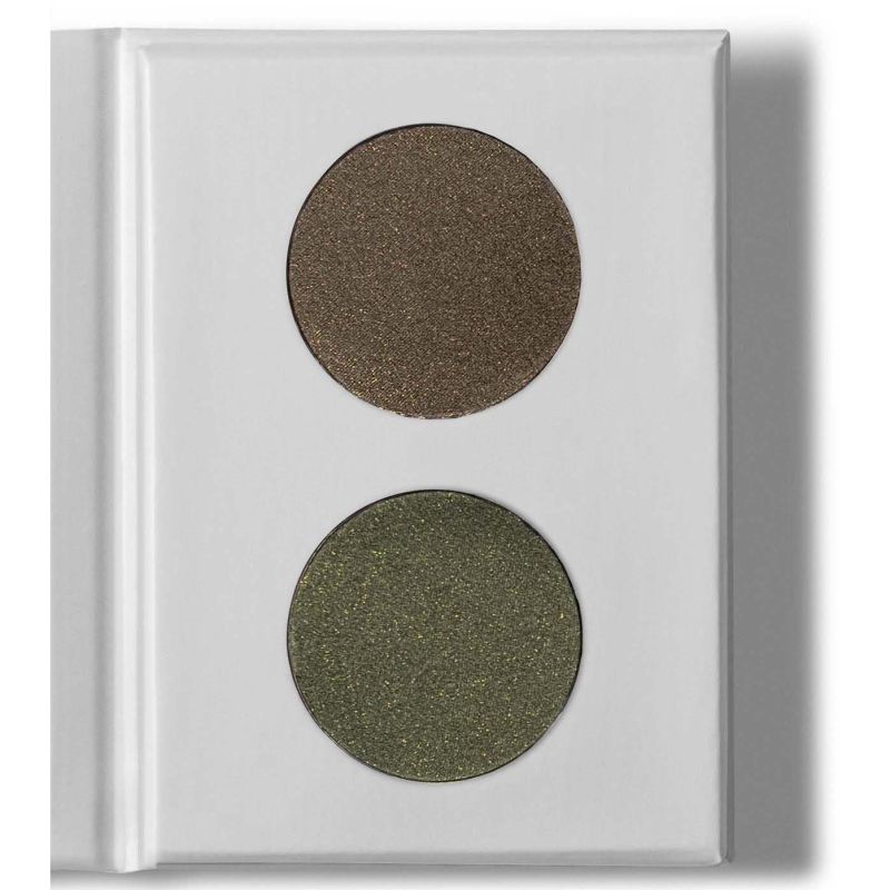 Miild Natural Mineral Eyeshadow Duo Green Moss