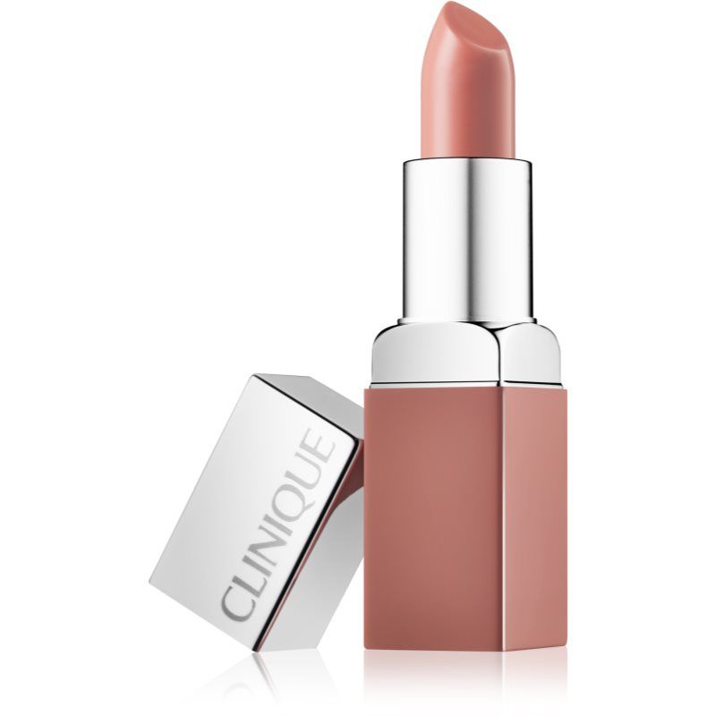 Clinique Pop™ Lip Colour + Primer huulipuna + pohjustusvoide 2in1 sävy 04 Beige Pop 3,9 g