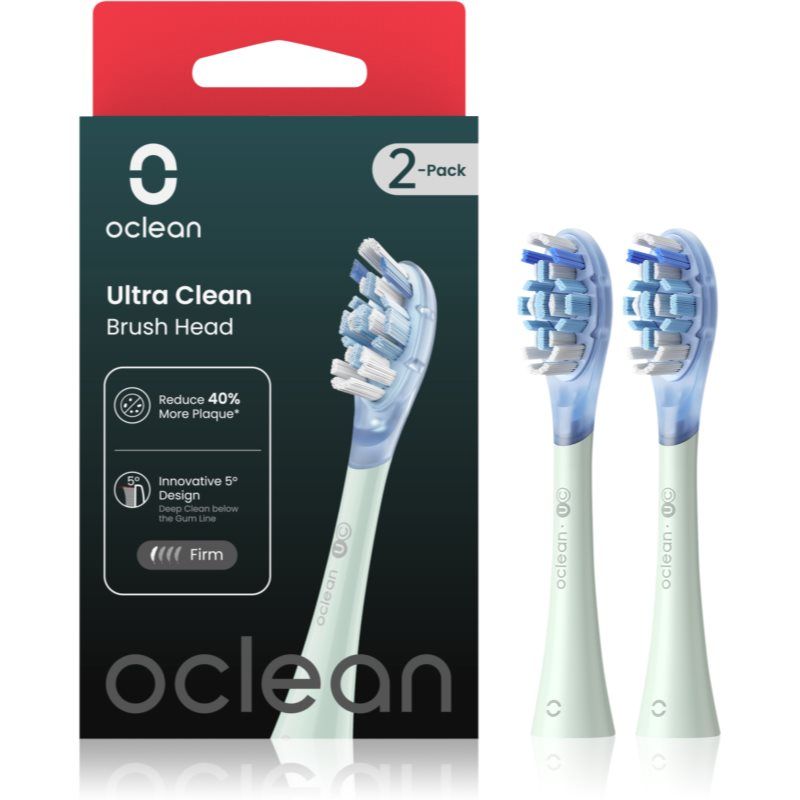 Oclean Ultra Clean UC01 vaihtopää Green 2 kpl