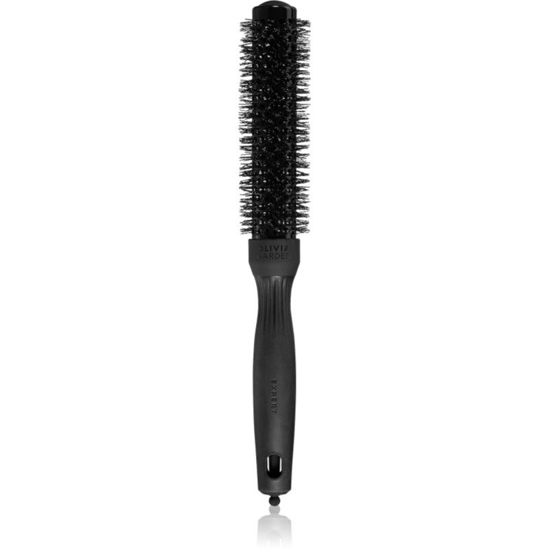 Olivia Garden Black Label Speed Wavy Bristles pyöreä hiusharja nopeampaan föönaukseen ø 25 mm 1 kpl