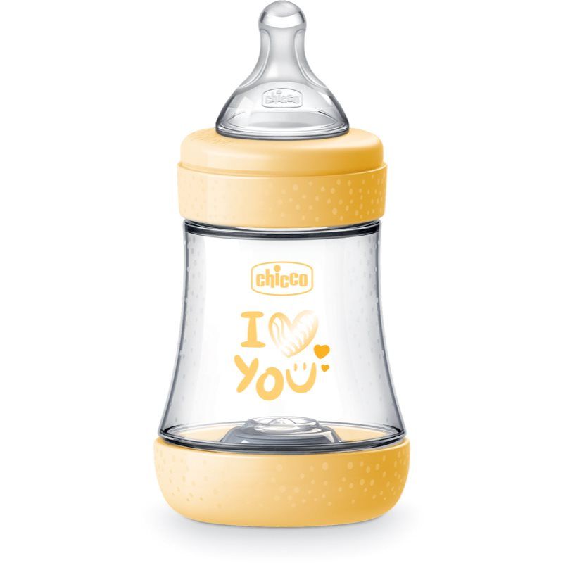 Chicco Perfect 5 tuttipullo 0 m+ Slow Flow Yellow 150 ml