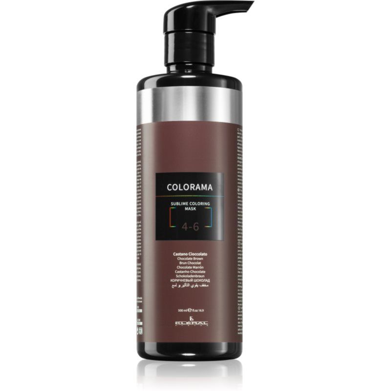 Kléral system Colorama värinaamio kaikille hiustyypeille Chocolate Brown 4.6 500 ml