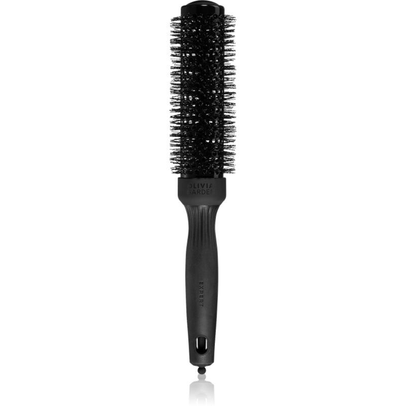Olivia Garden Black Label Speed Wavy Bristles pyöreä hiusharja nopeampaan föönaukseen ø 35 mm 1 kpl