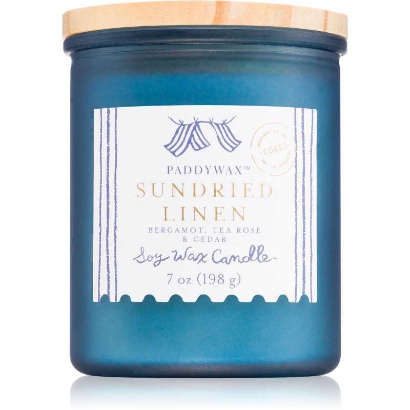 Paddywax Coastal Sundried Linen tuoksukynttilä 198 g