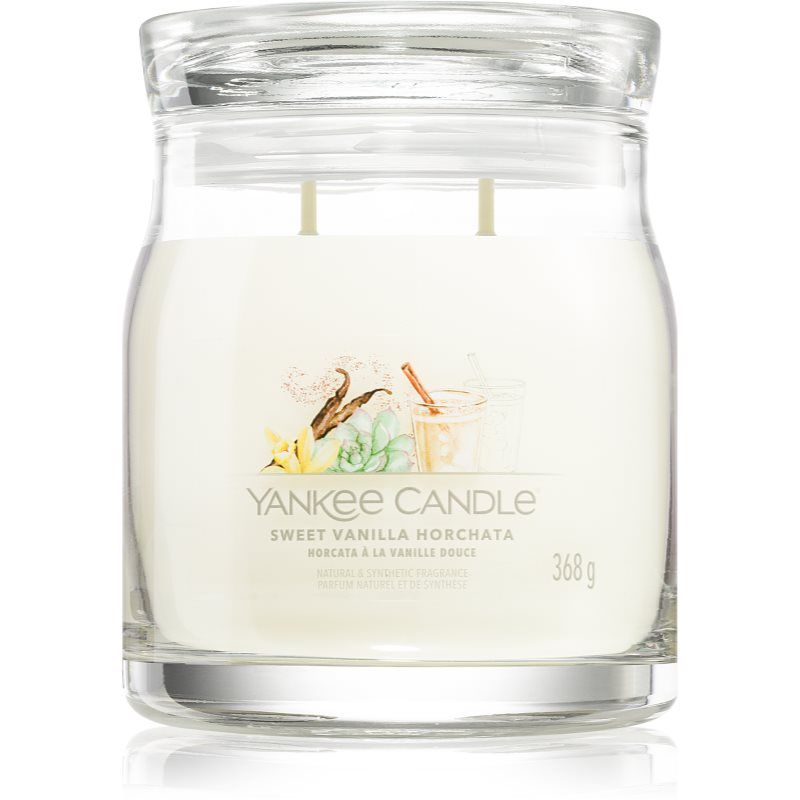 Yankee Candle Sweet Vanilla Horchata tuoksukynttilä 368 g
