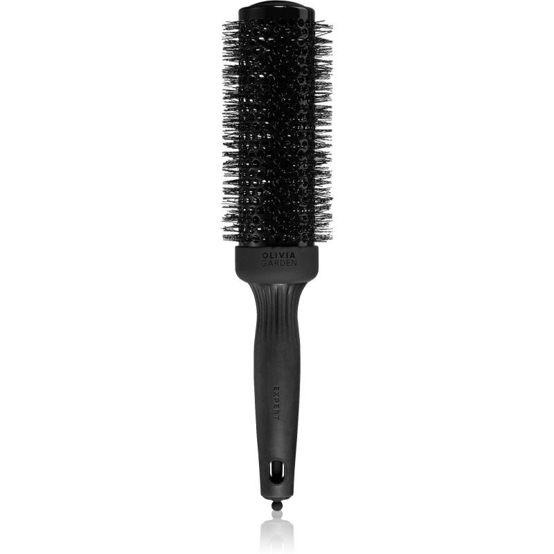 Olivia Garden Black Label Speed Wavy Bristles pyöreä hiusharja nopeampaan föönaukseen ø 45 mm 1 kpl