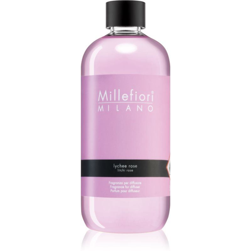 Millefiori Milano Lychee Rose täyttöpakkaus aromidiffuusoriin 500 ml