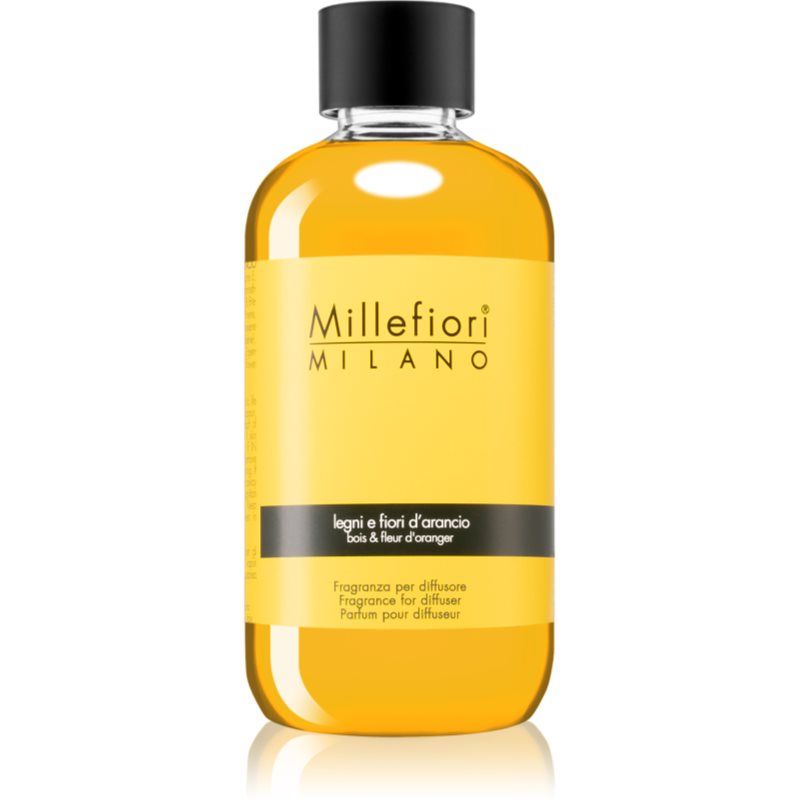 Millefiori Milano Legni e Fiori D'Arancio täyttöpakkaus aromidiffuusoriin 250 ml