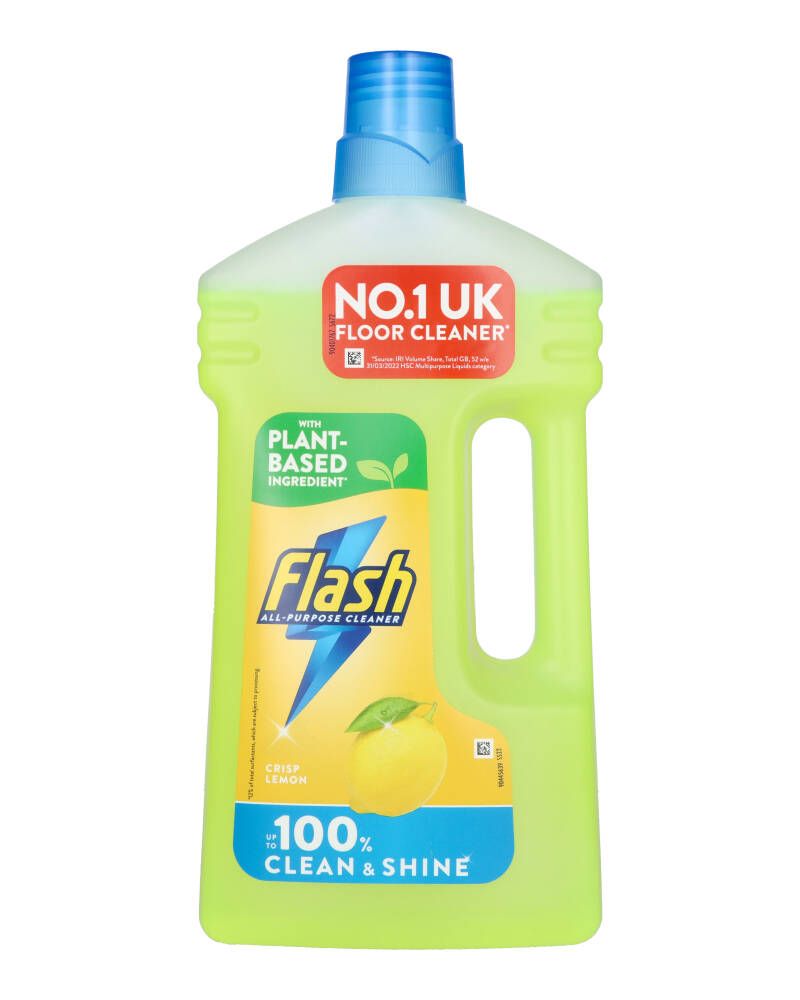 Flash Multipurpose Floor Liquid Cleaner Crisp Lemon 950 ml