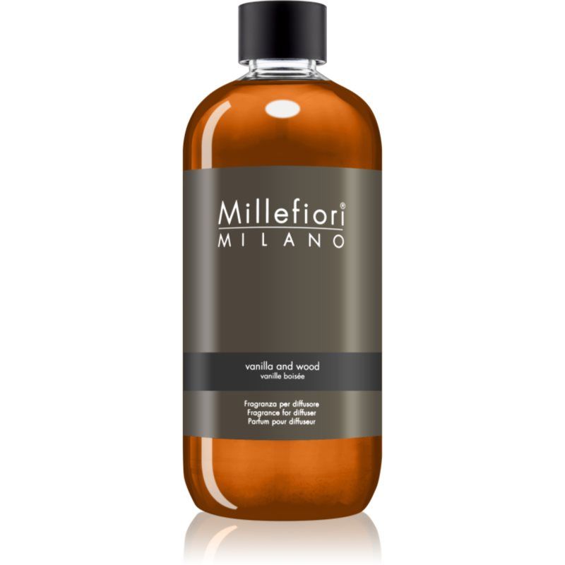 Millefiori Milano Vanilla & Wood täyttöpakkaus aromidiffuusoriin 500 ml