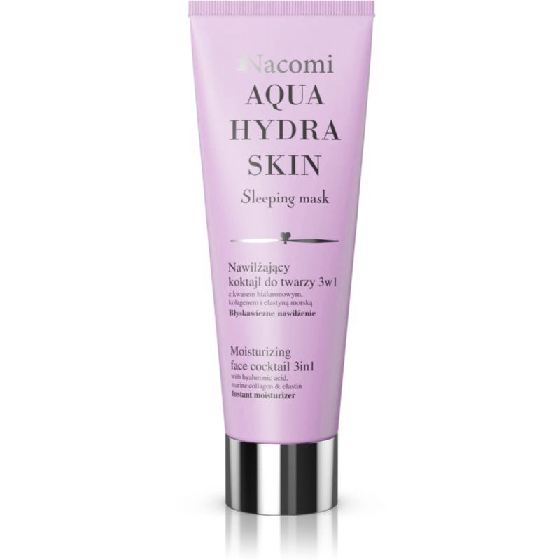 Nacomi Aqua Hydra Skin kosteuttava naamio yöksi 85 ml
